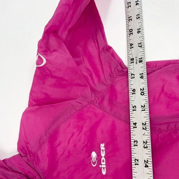 Eider Jacket Women Small Ultralight Waterproof UV Protection Outdoor Zip Up Pink - Picture 6 of 11